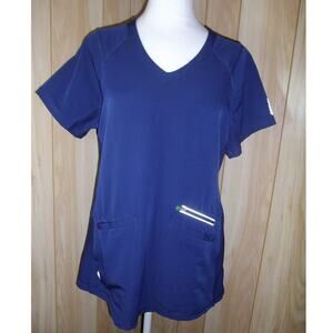 HH360 By Healing Hands V-neck Short Sleeve Scrub Top M